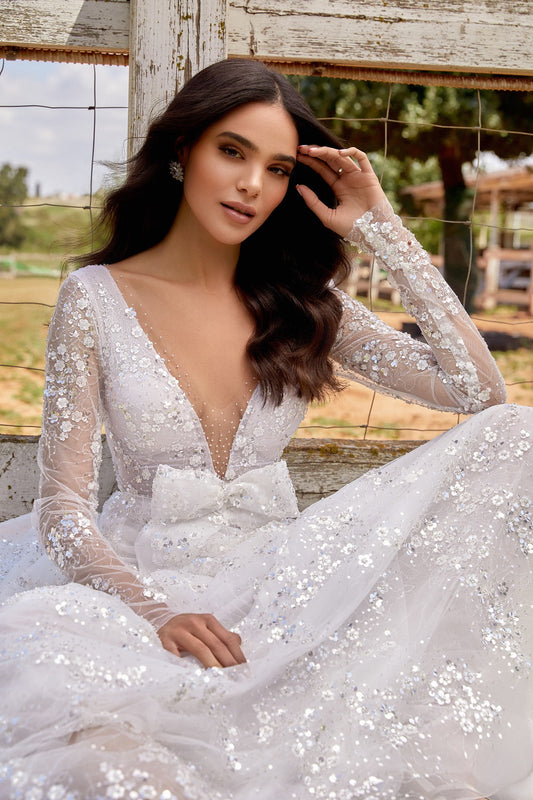 Jessie Style 2156 – Luxury Bridal Gown by Julie Vino