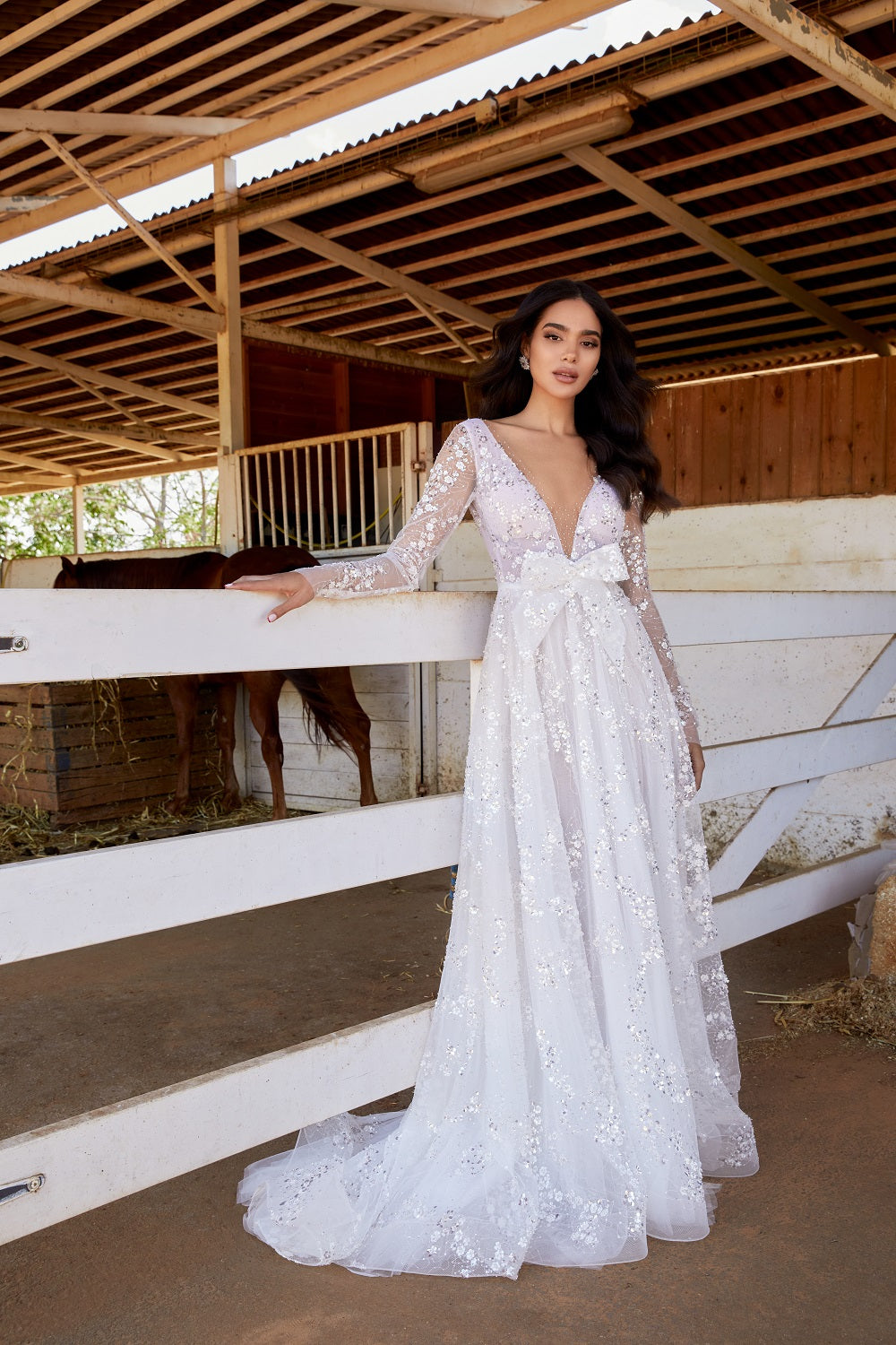 Jessie Style 2156 – Luxury Bridal Gown by Julie Vino