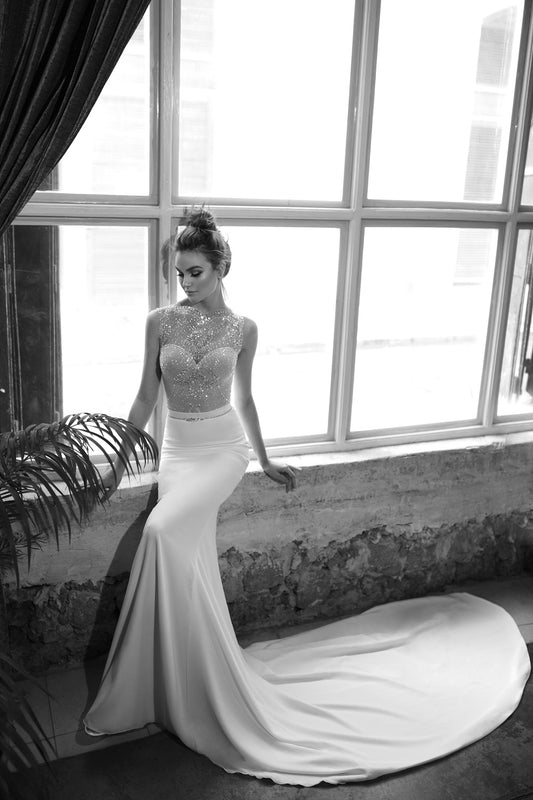 1253 Christine Fitted Skirt